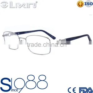 Silver Metal Frame With Diamond Classic Design ,Elegant Optical Eyewear thumbnail-1