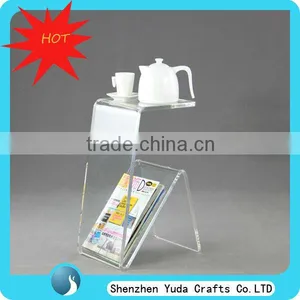 Acrylic Furniture for Home, Clear Acrylic Stand for Book thumbnail-1