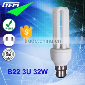 Best Selling 6500K Daylight E27 B22 Economic Energy Saving 3U Lamp 32W thumbnail-2