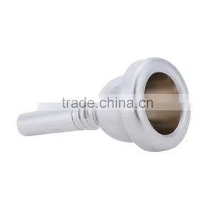 Nickel-Plated Copper Alto Trombone Mouthpiece 12C Small Shank thumbnail-3