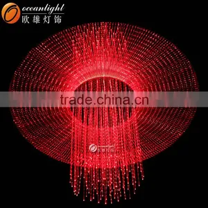 Fiber Optic Waterfall Night Light,fiber Optic Outdoor Lighting,banquet Hall Lighting Fiber Optic Om955 thumbnail-3