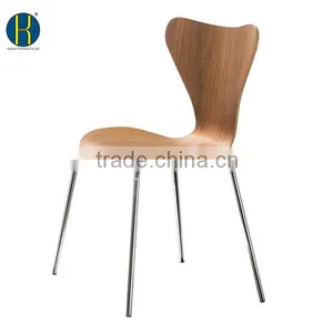 Fast Production ASH Wood Stacking Chair for Dining Purpose thumbnail-2