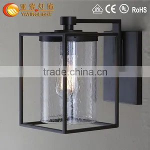 Bird Cage Glass Lamp Shade American Rural Single Head Industrial Wall Lamp,indoor Wall Light thumbnail-1