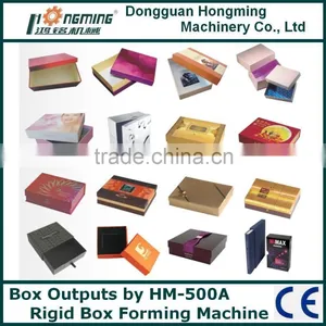 HM-500A Automatic Paper Rigid Box Forming Machine thumbnail-5