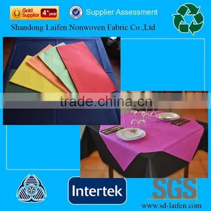 Colorful Non Woven Tablecloth/ Table Cover/ Table Linen thumbnail-1