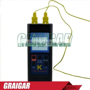 AZ8803 Handheld Digital Dual K Type Thermocouple Thermometer thumbnail-1