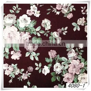 Flower Designs Rayon Print Fabric thumbnail-1