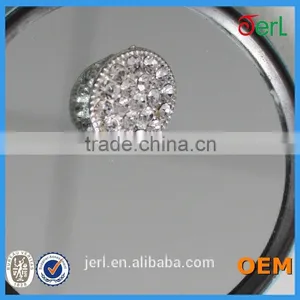 Wholesale Fashion Rhinestone Round Button for Wedding Bouquet Decoration thumbnail-5