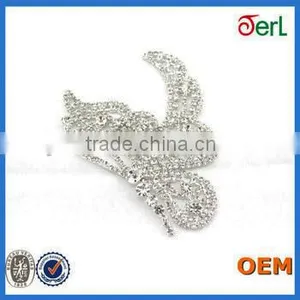 2016 Hot Sale Good Price Bridal Beaded Trim for Wedding Dress thumbnail-1