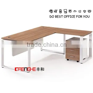 Office Furniture Lastest Office Table Designs, New Product Office Desk With Filing Cabinet thumbnail-2