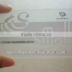 Low Price Free Sample for Testing Transparent Business Card thumbnail-1