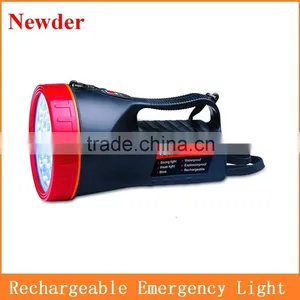 Most Powerful Rechargeable Led Flashlight, Emergency Torch Light MODEL 205L thumbnail-1