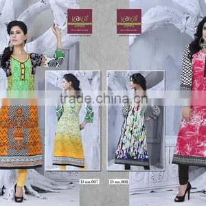 Pakistani Designer Long Kurtis thumbnail-4