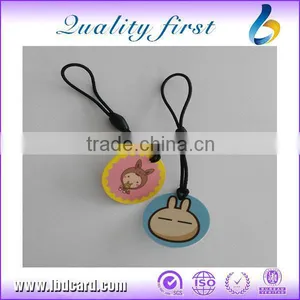 Round Mini Cards Die - Cut Round Shape PVC Cards thumbnail-1