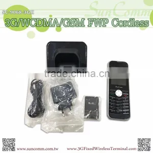 SC-9068-3GH CE Ceritification Color LCD Display 3G GSM Handset Phone Cordless thumbnail-2