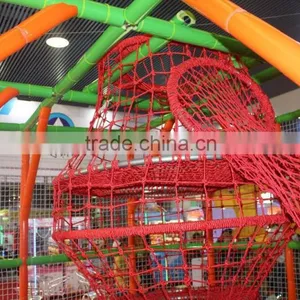 Indoor Climbing Rope Net/ Obstacle Course Playground, Commercial Indoor Children Playground thumbnail-6
