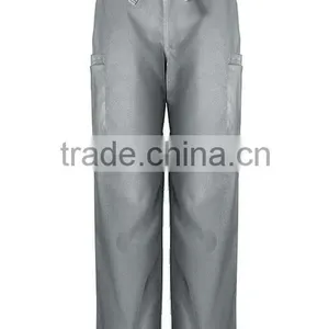 OEM Womens Light Grey V Neck Workwear Scrub Set Medical Dentist Uniform thumbnail-2