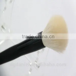 Single Black Blush Brush White Goat Hair Makeup Brush thumbnail-6