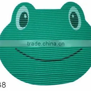 PVC Floor Mat, Fancy Shape Mat,frog Shape Anti-slip Mat thumbnail-1