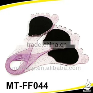 Cute Purple Foot Shape Sandpaper Foot File thumbnail-1