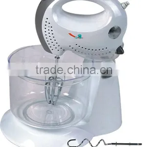5 Speeds Hand Mixer With Bowl thumbnail-1