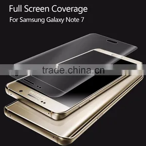 HUYSHE Cell Phone Use Screen Guard for Samsung Galaxy Note 7 TPU Screen Protector 9h Tempered Glass thumbnail-1