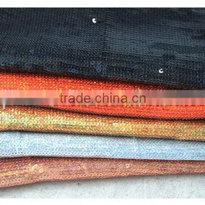 Wholesale New Arrival Shiny Colors Textile Sequin Stock Fabric for Evening Dress thumbnail-6