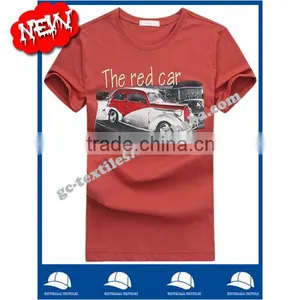 Custom Discharging Printed Men's Short Sleeve T-shirts thumbnail-1