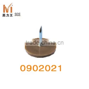 Round Head Metallic Pin Furniture Foot Nail Foot Pin for Furniture Leg thumbnail-1