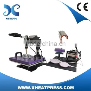 Digital Manual 6 in 1 Combo Heat Press Sublimation Machine Tshirt Hot Pressing Machine Sublimation Printing thumbnail-1