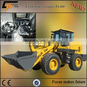 China 4x4 Jostick Hydraulic Transmission Wheel Loaders for Sale thumbnail-1