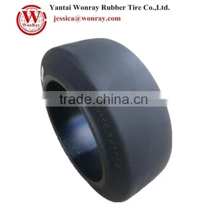 Solid Press On Band (BOP) Tyres 13 1/2x7 1/2x8 14x4 1/2x8 Etc. thumbnail-1