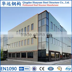 Large Span Prefab Steel Structure Multi-story Office Building thumbnail-6