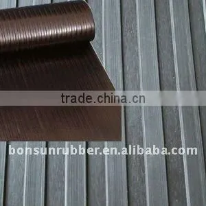 Grey Wide Groove Rubber Sheet thumbnail-1