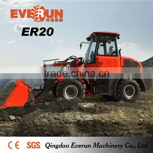 Everun New 2.0 Ton Small Wheel Loader With Wider Bucket thumbnail-1