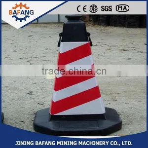 Factory Direct Sale Cheap Rubber Base Traffic Safety Road Cone thumbnail-2