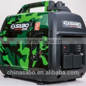 Single Phase Invert Inverter Gasoline Generator Green Product thumbnail-2