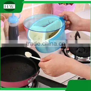 Kitchen Accessories Plastic Seasoning Pot Condiment Container Spice Pots Box Tin Bottle Jar thumbnail-2