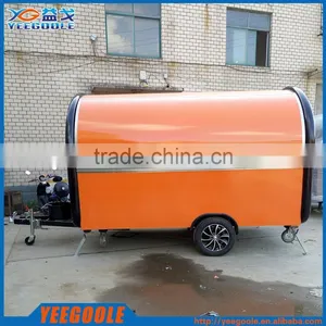 New Type Street Mobile Food Cart/coffee Vending Trailer for Sale CE thumbnail-1