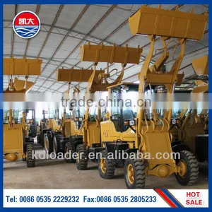 Engineering Vehicle Mini Wheel Loader With 1.7m3 Bucket thumbnail-1