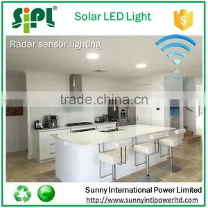 Clean Energy Solar Powered SMD2835 Flat Led Panel Home Light Daytime Running Light thumbnail-4