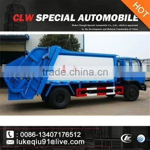 Dongfeng Small 4*2 Refuse Compactor With Rear Bucket thumbnail-1