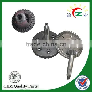 Auto Rickshaw Parts Steel Spiral Bevel Gears Driving Bevel Gear for Tricycle thumbnail-1