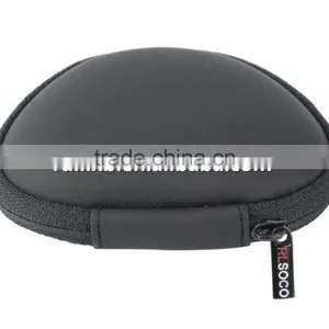 Digital Exports Rolling Earphone Bag, Promotion Earphones Case, Earphones Bag Case Earphone Case Classical Black Case thumbnail-6