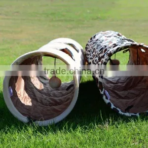 2016Toy Cat Play Tunnel/Exercising Collapsible 1 Way Pet Play Tunnel thumbnail-2