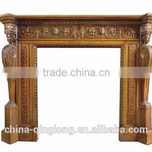 Custom Fireplaces GRC Indoor Wall Stone Molds Fireplace thumbnail-1