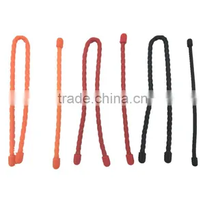 4''6''10''12'' Multipurpose Waterproof Silicone Clip Cables Tie for All Kinds of Wires thumbnail-2