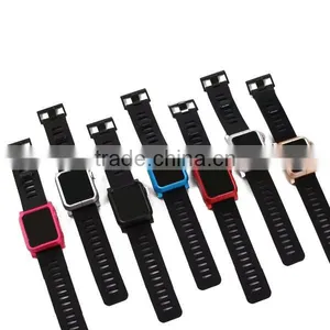 Quality Guaranteed for Apple Watch Silicon Band, Rubber Watch Strap for Watches Man , Fashion Watchband thumbnail-3