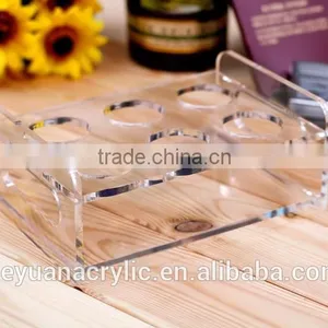 Best Price Rectangle Acrylic Bullet Shot Glass Display Holders thumbnail-2