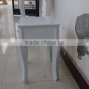 Modern Design Dressing Table With Mirror and Stool/ Make-up Table With Mirror and Stool thumbnail-5